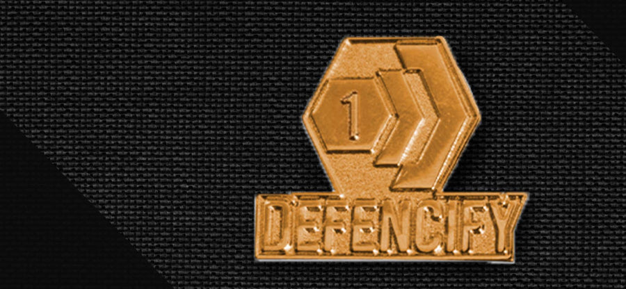 Defencify Academy Tier 1 Bronze lapel pin