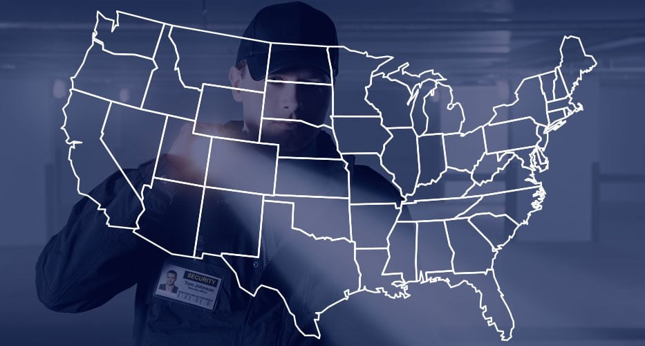 Which States Allow Online Unarmed Security Guard Training?