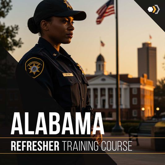 Alabama Certified Security Guard – 8-Hour REFRESHER Training Course (Online)