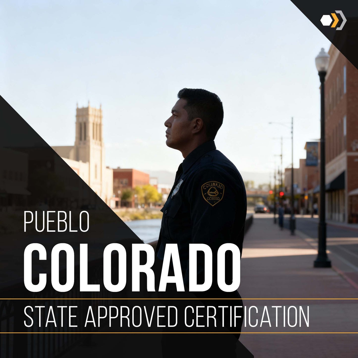 Pueblo, CO Initial Security Guard Training Course – 16 Hours