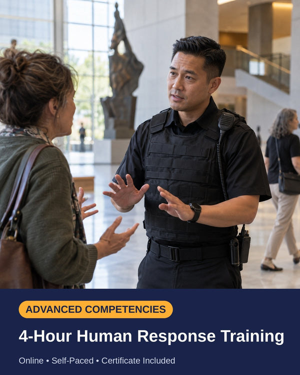 Human Response Training course card