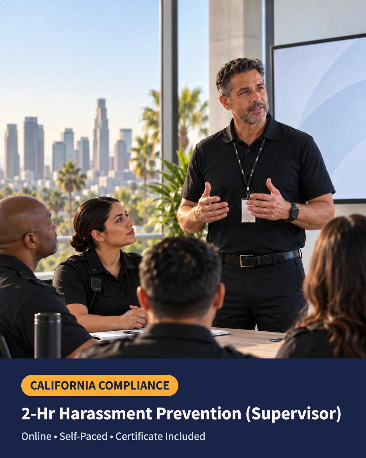 California Harassment Prevention Training - (2-Hour) Supervisor Version