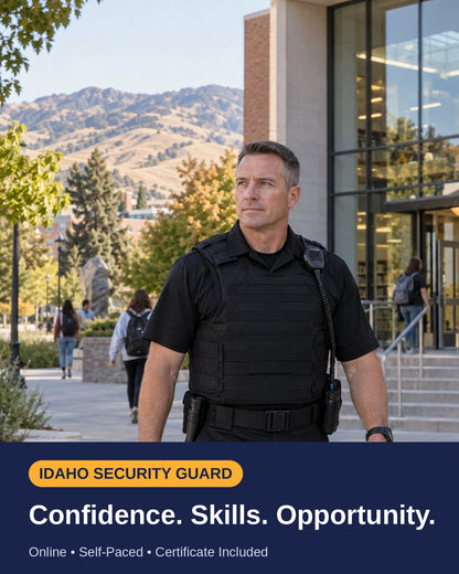 Idaho Security Guard Training Bundle: Confidence. Skills. Opportunity.