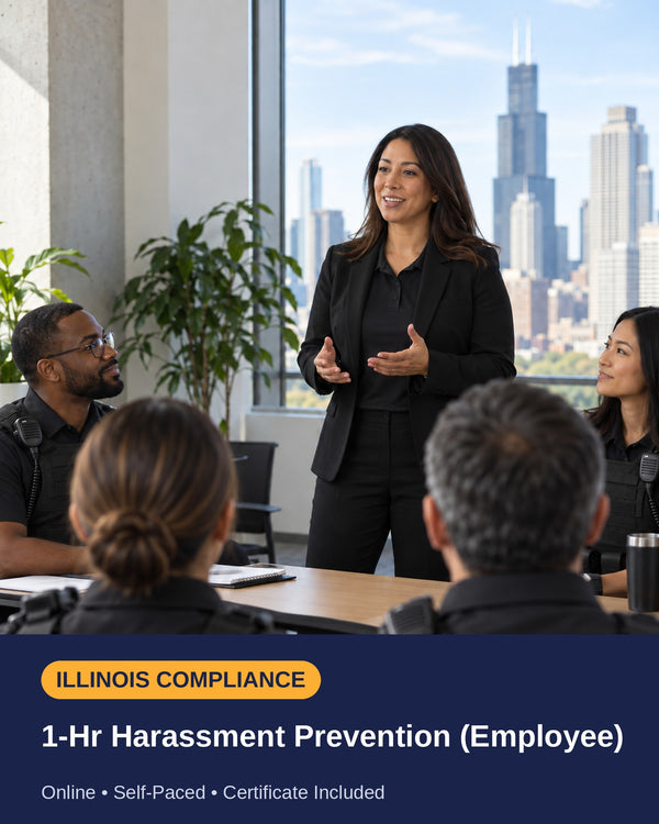 Illinois Sexual Harassment Prevention Training - 1-Hour Employee Course