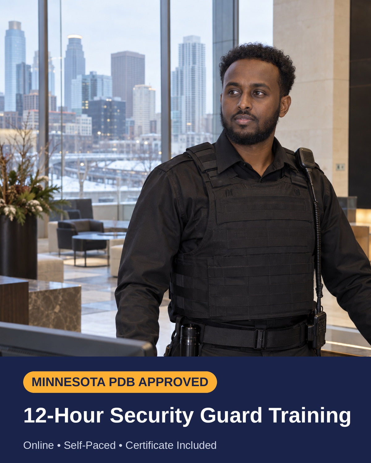 Minnesota New Security Guard Training Course - 12 Hours