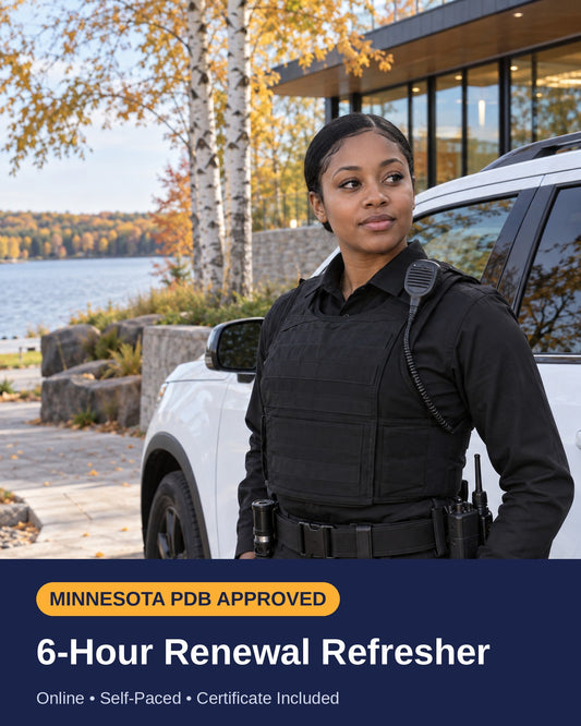 Minnesota Renewal Security Guard Training Course - 6 Hours