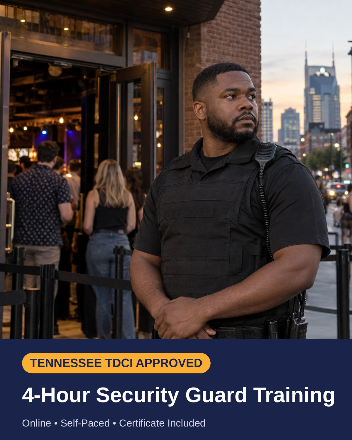Tennessee Security License Training Course (4-Hrs)